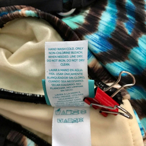 Coastal Blue NWOT One Piece Swim Suit Women 1X - Picture 12 of 14